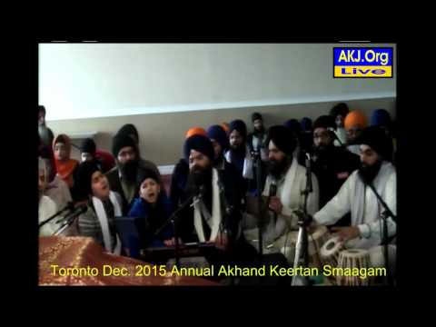 038 Toronto Dec. 2015 Saturday Morning - Bh. Nanak Singh Jee UK