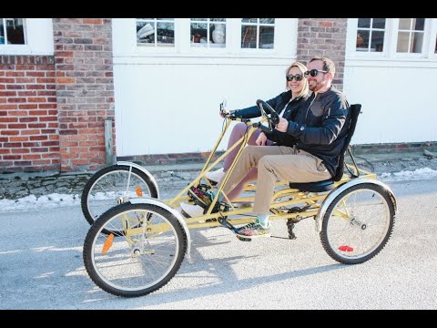 Par Bikes side by side tandem bike