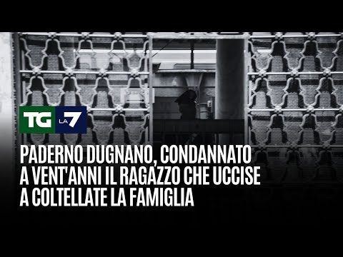 Paderno Dugnano, condannato a vent'anni il ragazzo che uccise a coltellate la famiglia