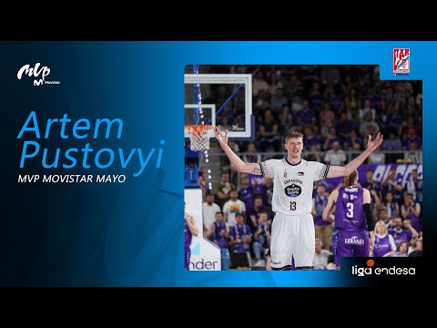 Pustovyi, MVP Movistar del mes de mayo