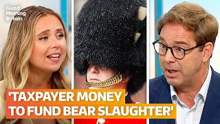 Outrage over £225,000 price tag for soldiers' real black bearskin hats