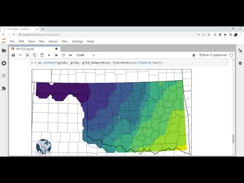 MetPy Mondays #254 - Contouring Mesonet Data and Calculating the Gradient