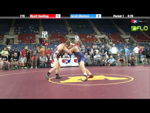 Cadet 170 - Wyatt Koelling (Utah) vs. Jacob Woolson (New York)