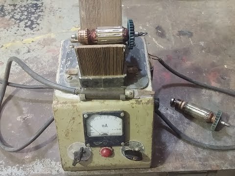 Прибор Проверить Якорь электродвигателя электроинструмента