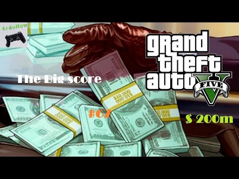 Grand Theft Auto 5 Gameplay Walkthrough Part 69 - The Big Score (GTA 5)