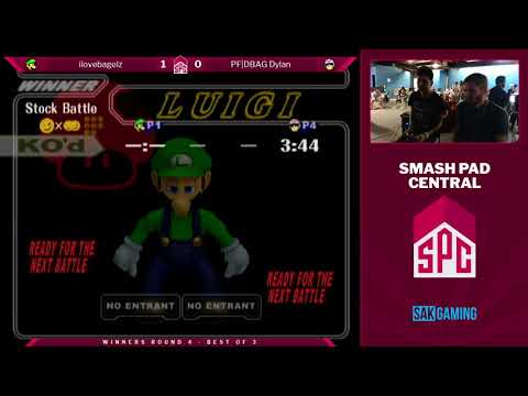 SPC 74 Winners Quarters - ilovebagelz (Luigi) vs PF|DBAG Dylan (Captain Falcon)