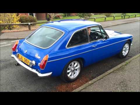 MGB GT V8, 1st Drive, great sound.