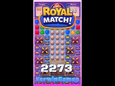 Royal Match Level 2273 - No Boosters Gameplay