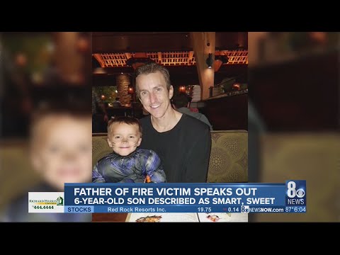 Father of 6-year-old fire victim speaks to 8 News Now Reporter Orko Manna