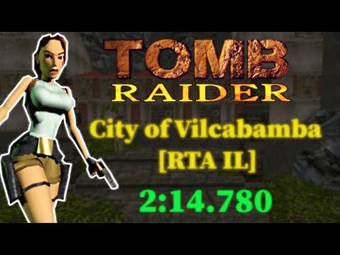 Tomb Raider (1996) Glitched Speedrun - City of Vilcabamba 2:14.780 (Any%, RTA IL)