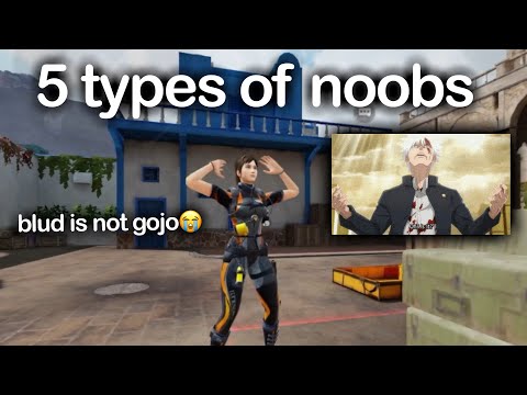 5 Types Of Noobs in CODM