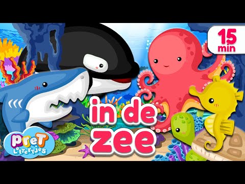 Pretlettertjes • Dierengeluiden in de Zee • 10 nieuwe Zeedieren