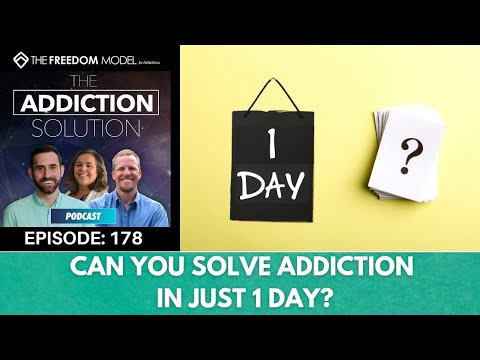 The Addiction Solution Podcast - Ep. 178: Can You Solve Addiction in Just 1 Day? 