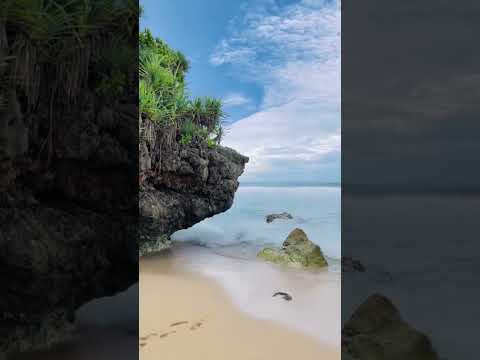 Sudah pernah mampir ke Pantai Trenggole? Hidden gem di Gunung Kidul yang bikin betah! 🌊✨
