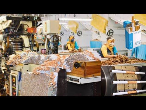 How Cigarettes Is Made In Factory | Marlboro Cigarette Production