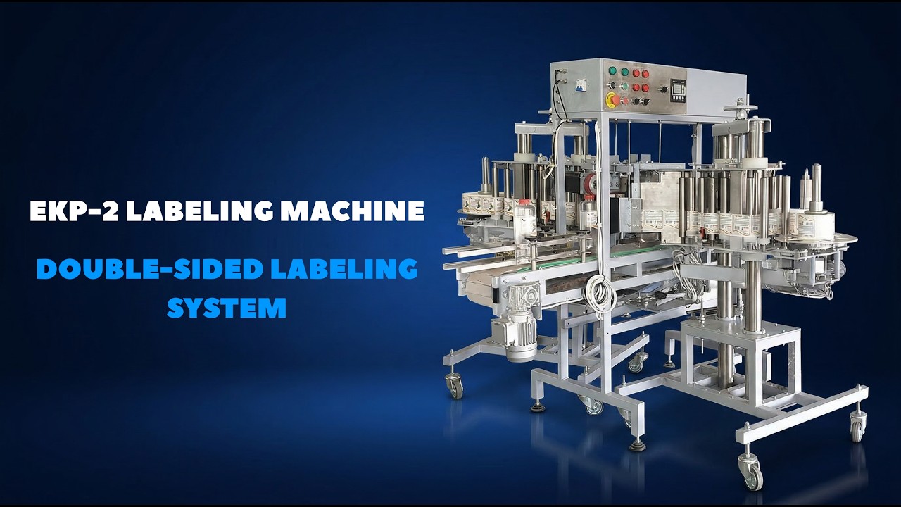 Automatic Labeling Machine EKP-2 | Double-Side Labeling