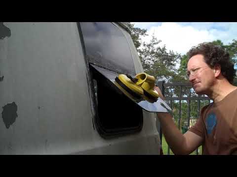 How to repair: CRL C.R. Lawrence RoadTrek crank out rear side window glue failure