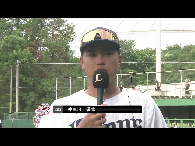 【ファーム】ライオンズ・仲三河優太選手 若獅子リフレクション 9月10日 埼玉西武ライオンズ 対 北海道日本ハムファイターズ