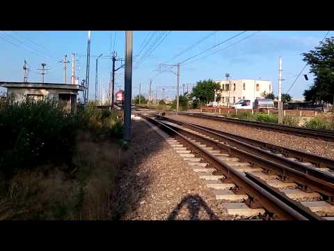 Fast Passenger Train From Romania Electric locomotive