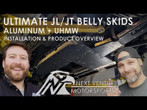 Next Venture JL/JT Belly Skids [Install & Overview  - Previous Generation Discontinued 5000-Series]