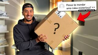 Aceitei Receber essa CAIXA MISTERIOSA de um DESCONHECIDO e Fiquei SURPRESO! 😳