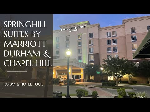 SpringHill Suites Durham Chapel Hill Room & Resort Tour | Near Duke Hospital