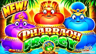 🚨1ST LOOK🚨OMG TRIPLE POP HUGE BIG WIN NEW PHARAOH FROGGY SLOT REVEAL 2026 LAS VE
