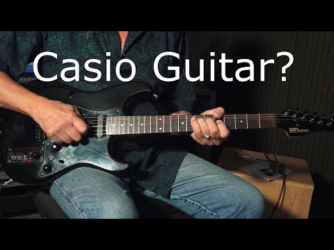 Casio MIDI guitar MG-510 Working used 80’s - Black image 26