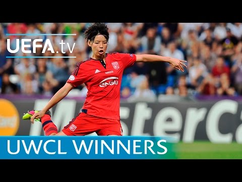 Lyon, Frankfurt, Wolfsburg - UEFA Women's Champions League winners