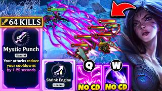 Infinite Missile Spam Kai'Sa: No Cooldowns = 64 KILLS | ARAM Mayhem