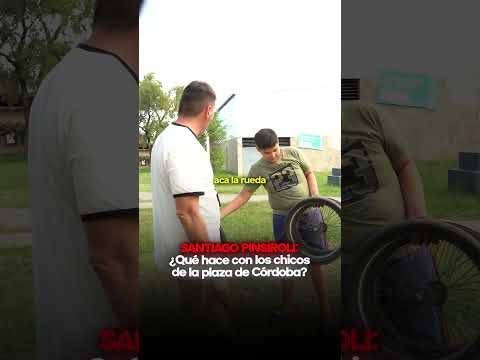 ¿Qué hace con los chicos de la plaza de Córdoba? #cordoba #cba