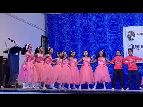 Rozin Lijo Dance at St. Georges Church Auditorium Mukkattukara. Catechism Annual Day