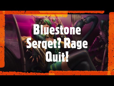 Serqet Bluestone Scary Damage! Makes Players Quit! Smite Season 8!