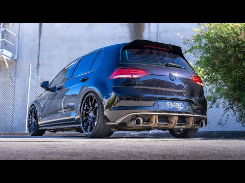 MK7.5/MK7 Golf R & GTI Rear Spoiler Extension by Flow Designs Australia