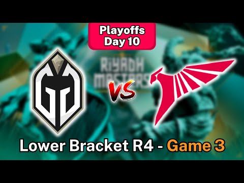 🔴[ GG WINNNING STREAK ENDS! ] Gaimin Gladiators vs Talon (BO3) | Game 3 | Riyadh Masters Playoff