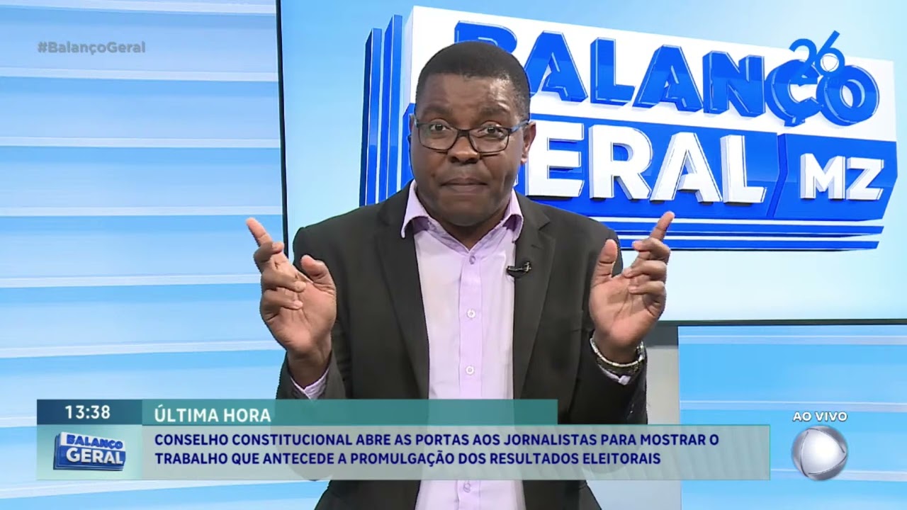 #BalançoGeral: Matavel reage à quantidade de editais depositados no Conselho Constitucional