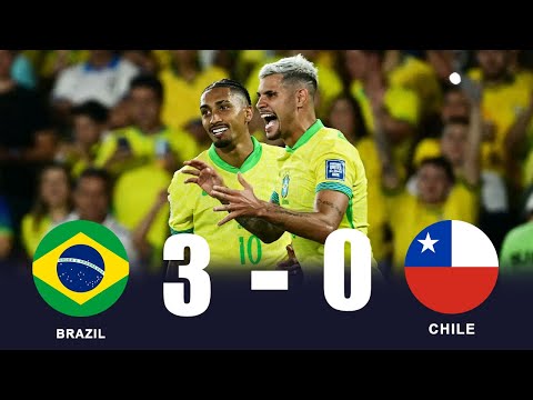 Brasil x Chile Melhores Momentos | Highlights & Goals | Resumen Y Goles 2025