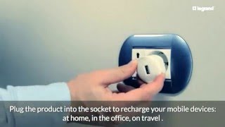 Miniatură video Stecher incarcator de retea USB