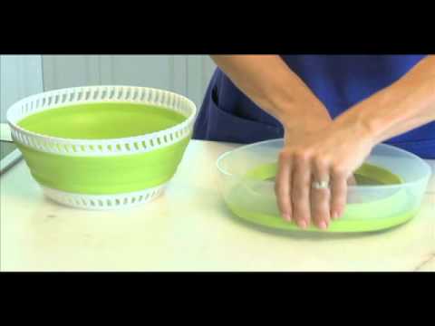 Collapsible Salad Spinner - Kitchen Gadgets - Progressive