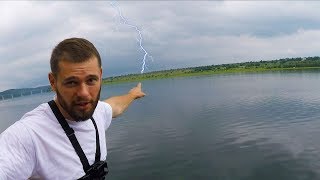 Перед грозой рыба тоже переставала клевать