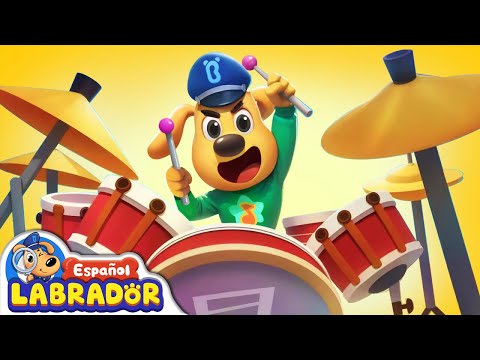 🔍Sheriff Labrador - Quiero Ser Baterista 🥁 | Videos para Niños | BabyBus en Español