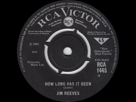 Jim Reeves - How Long Has It Been