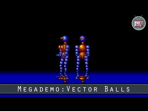 Megademo (Vector Balls  - Hidden) by RSI - Amiga Demo (1989)