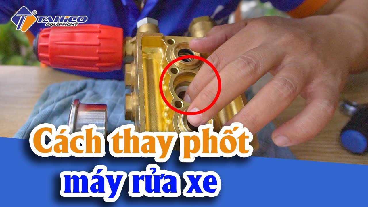 Bộ phớt đầu bơm máy rửa xe 12