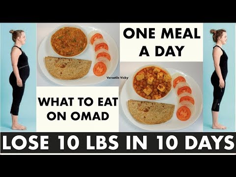 HOW TO LOSE WEIGHT FAST 10Kg In 15 Days | OMAD Diet Plan | Vickypedia Diet Plan Hindi Video