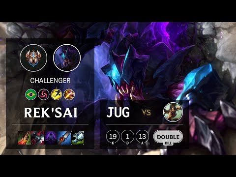 Rek'Sai Jungle vs Nidalee - BR Challenger Patch 10.13
