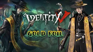 🖤💛 Identity V Cosplay Gold Foil Cosplay Costume Premium Edition showcase💛🖤 #sanymucos #identityv