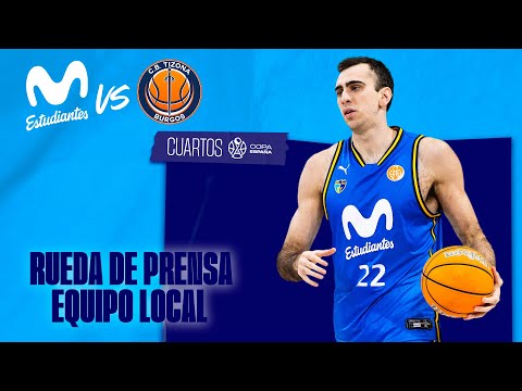 Rueda de Prensa | Copa España | Movistar Estudiantes - Grupo Ureta Tizona Burgos | Equipo local