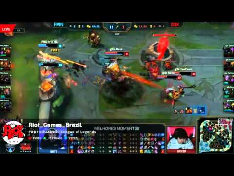 Melhores Momentos Pain vs G3X Jogo 1 CBLOL2016