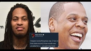 Waka Flocka CALLS OUT Jay-Z for &#39;Talk Up&#39; Verse on Drake Scorpion, WAKA MISUNDERSTOOD